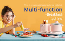 Load image into Gallery viewer, 3 In 1 Electric Breakfast Machine Multifunction frying pan mini Cooking pot household bread pizza sandwich frying pan 220V