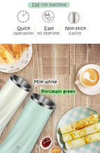 Load image into Gallery viewer, Electric Egg Cooker Egg & Pancake Rings Automatic Egg Boiler Breakfast Egg DIY Tools Pancake Roll Machine Egg sausage maker