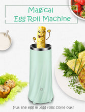 Load image into Gallery viewer, Electric Egg Cooker Egg &amp; Pancake Rings Automatic Egg Boiler Breakfast Egg DIY Tools Pancake Roll Machine Egg sausage maker
