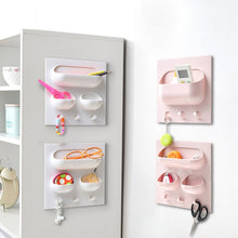 Load image into Gallery viewer, Multifunctional Sorting Storage Rack Holder Shelf Organizer Shelf-adhesive Sticker Wall Mounted Toilet Kitchen Bathroom
